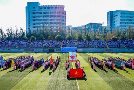 TDTU always organizes traditional sports day, namely TDT game